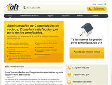 Tablet Screenshot of aftarraco.com